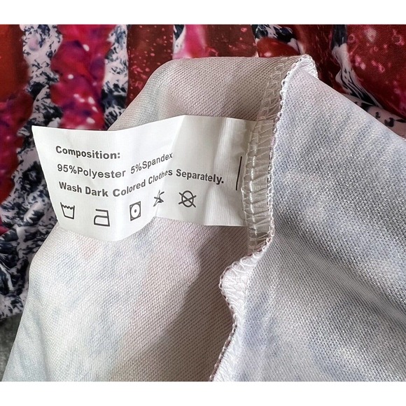 Rosegal Galaxy Fit & Flare Dress Women Size US 18 Stretch 3/4 Sleeve NWT - Picture 4 of 15